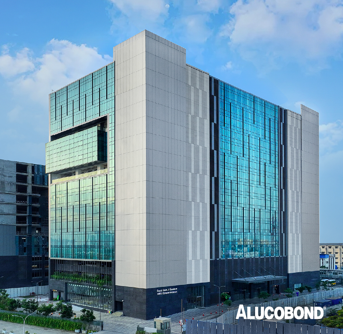 ACP sheets for commercial buildings - ALUCOBOND cladding